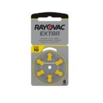 باتری سمعک ریواک شماره 10 (6عددی) | RAYOVAC SIZE 10